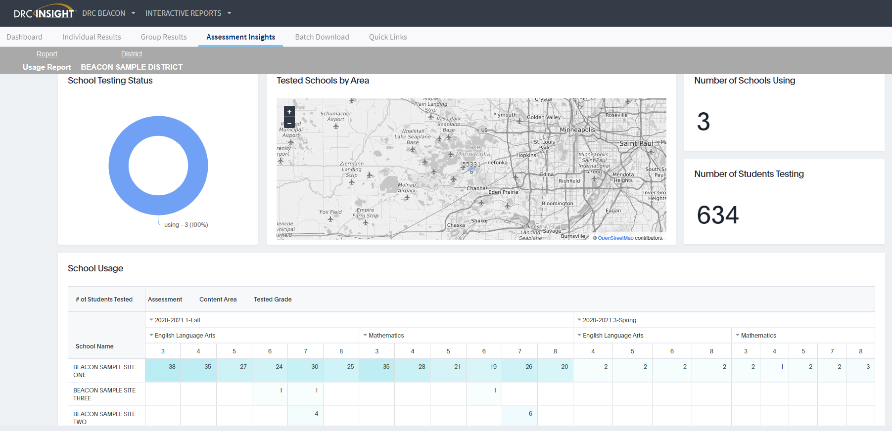 Access and Interpret Student Reports – DRC BEACON Training