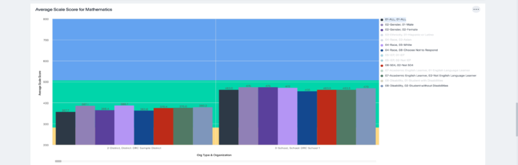 Interactive Reporting Disaggregate Summary 3